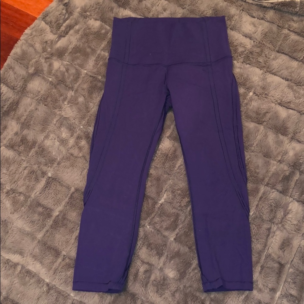 Purple Lulu Lemon Pants
